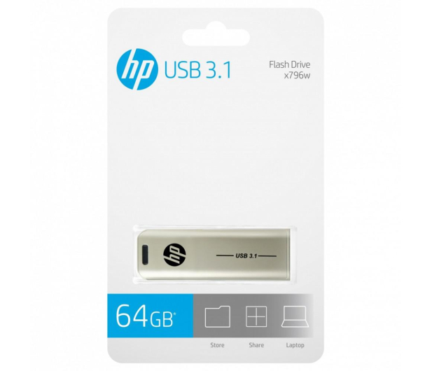 HP USB 3.1 64GB, 75MB/s, HPFD796L-64 - 1461552 - zdjęcie 5